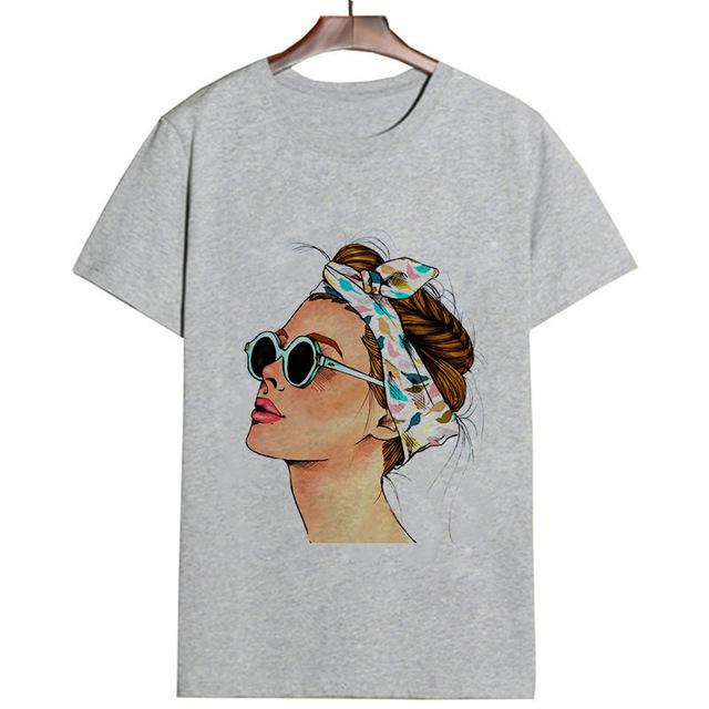 T Shirt Rétro Femme