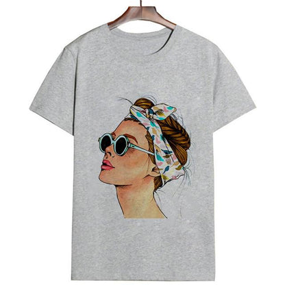 T Shirt Rétro Femme