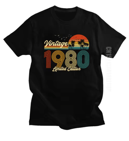 T Shirt Vintage 80s